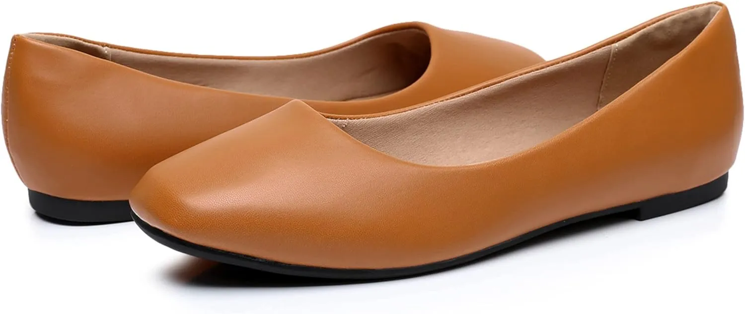 VenusCelia Women's Tile-Toe Flat Shoe