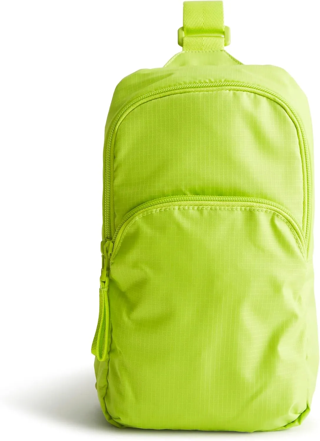 Vera Bradley Women's Ripstop Lorman Sling Backpack, Lime Green, One Size