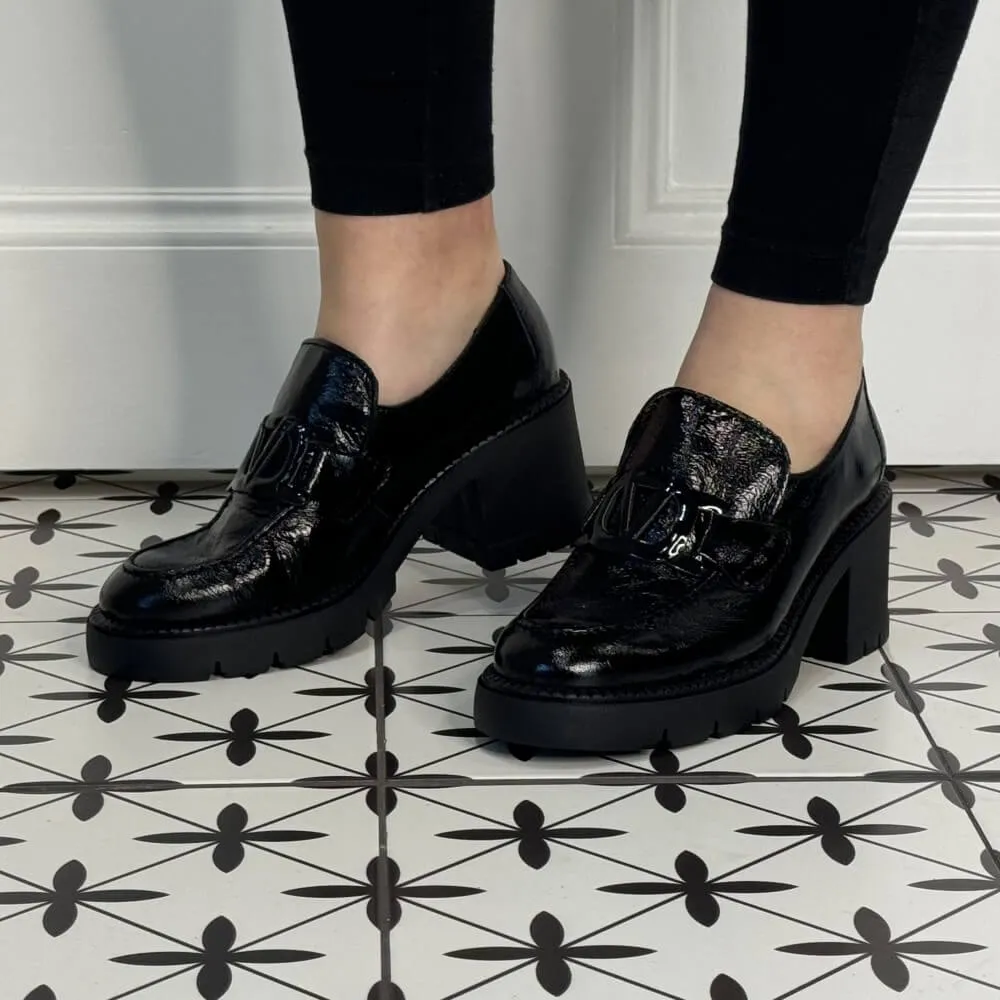 VIGUERA Chunky Loafer 8340-BLACK