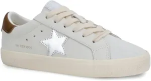 Vintage Havana Womens Flair Glitter Slip On Sneakers Shoes Casual - Gold, Grey, Silver
