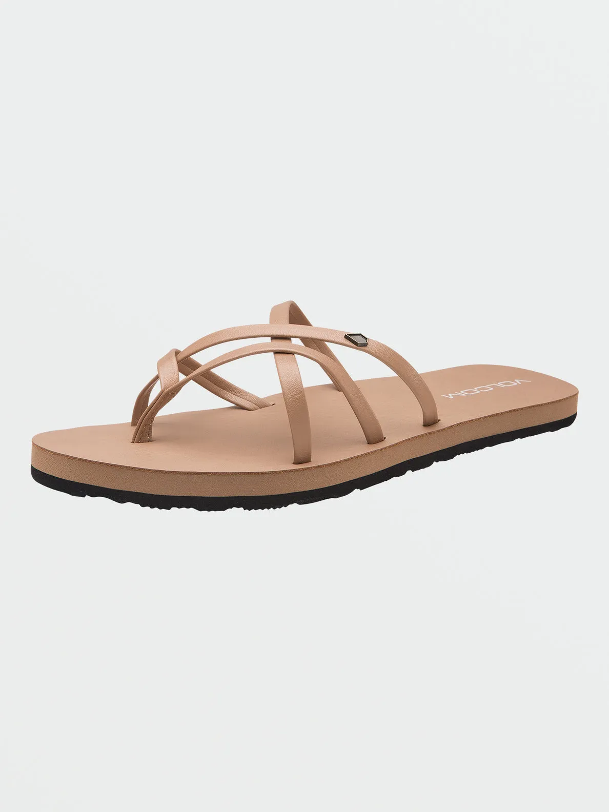 VOLCOM NEW SCHOOL II WOMENS SANDAL- NATURAL