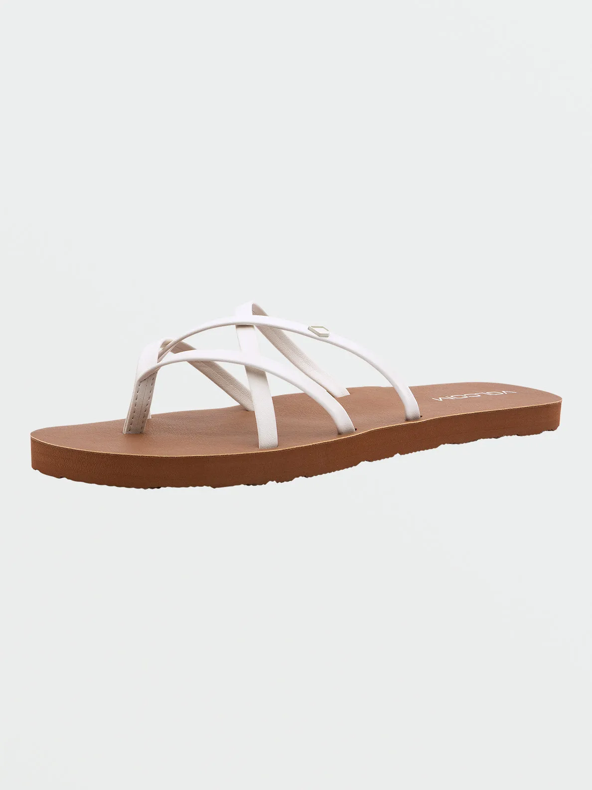 VOLCOM NEW SCHOOL II WOMENS SANDAL- NATURAL