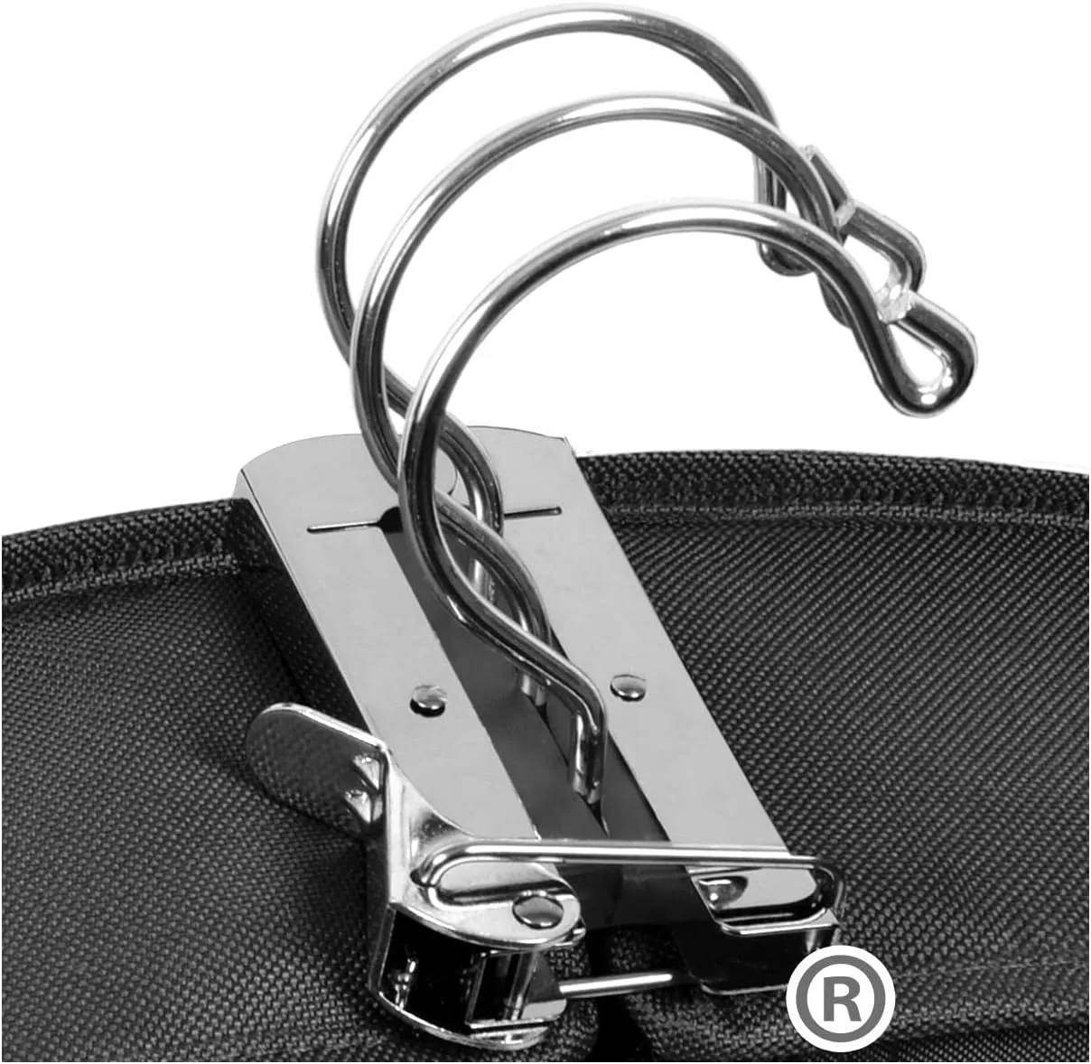 WallyBags® Travel Garment Bag Premium Tri-Fold Exterior Pocket, Black-B1 Gold, 60-Inch