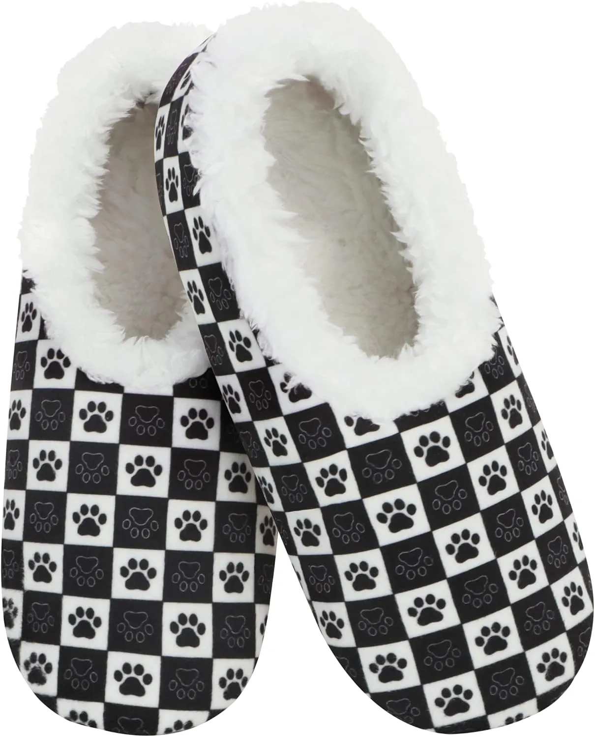 Warm Sherpa-Lined Women's Indoor Slippers | Faux Fur Non-Slip Sole | Ultra-Cozy Pull-On House Shoes | Soft Fleece Lining | All-Season Comfort