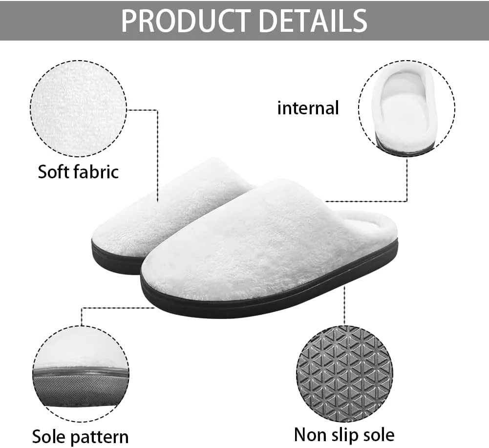 Winter Warm Slippers for Girls Kids Boys Size 9-15 Indoor Outdoor Fuzzy Slippers
