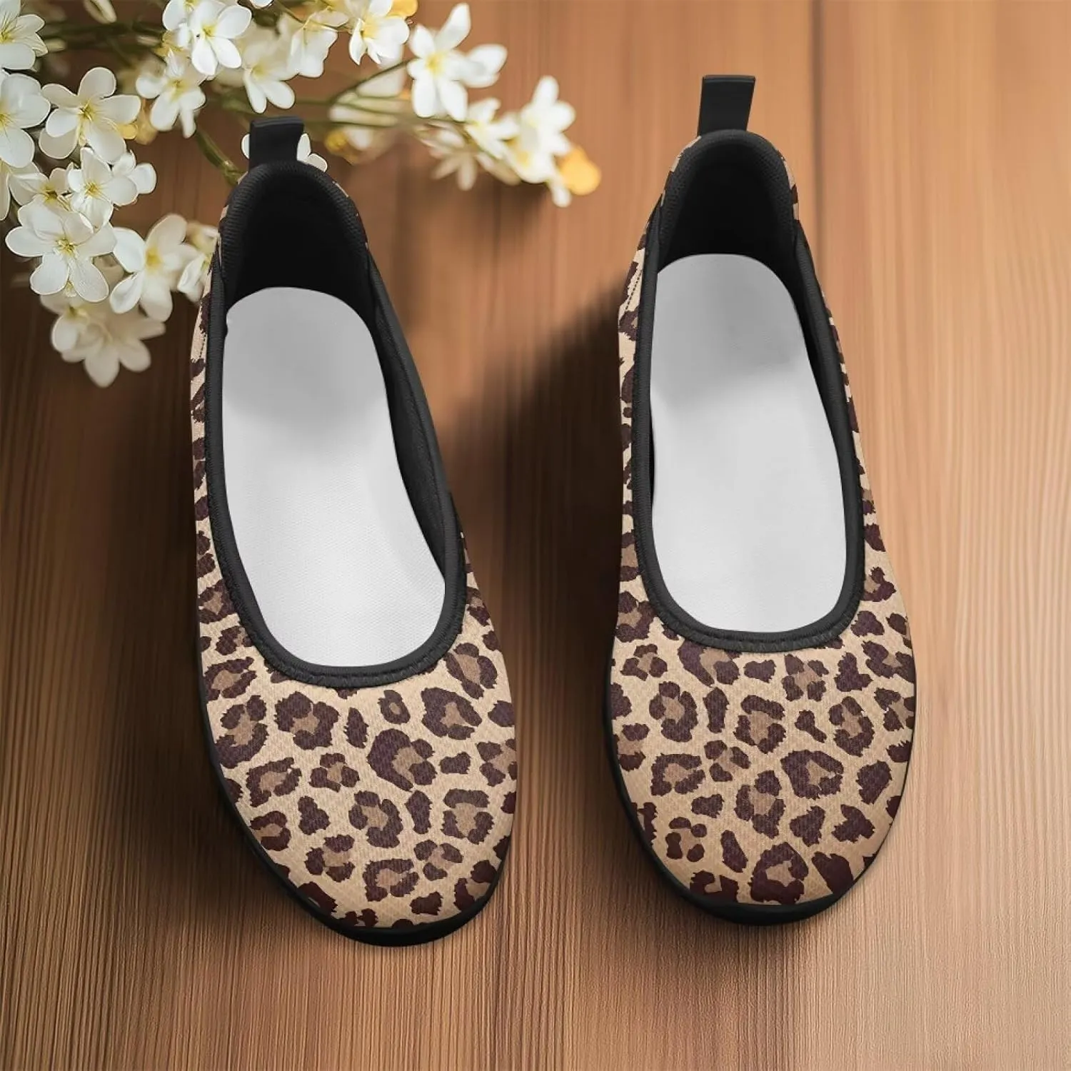 Women Casual Slip On Shoes Lightweight Flat Shoes for Women Dressy Shoes