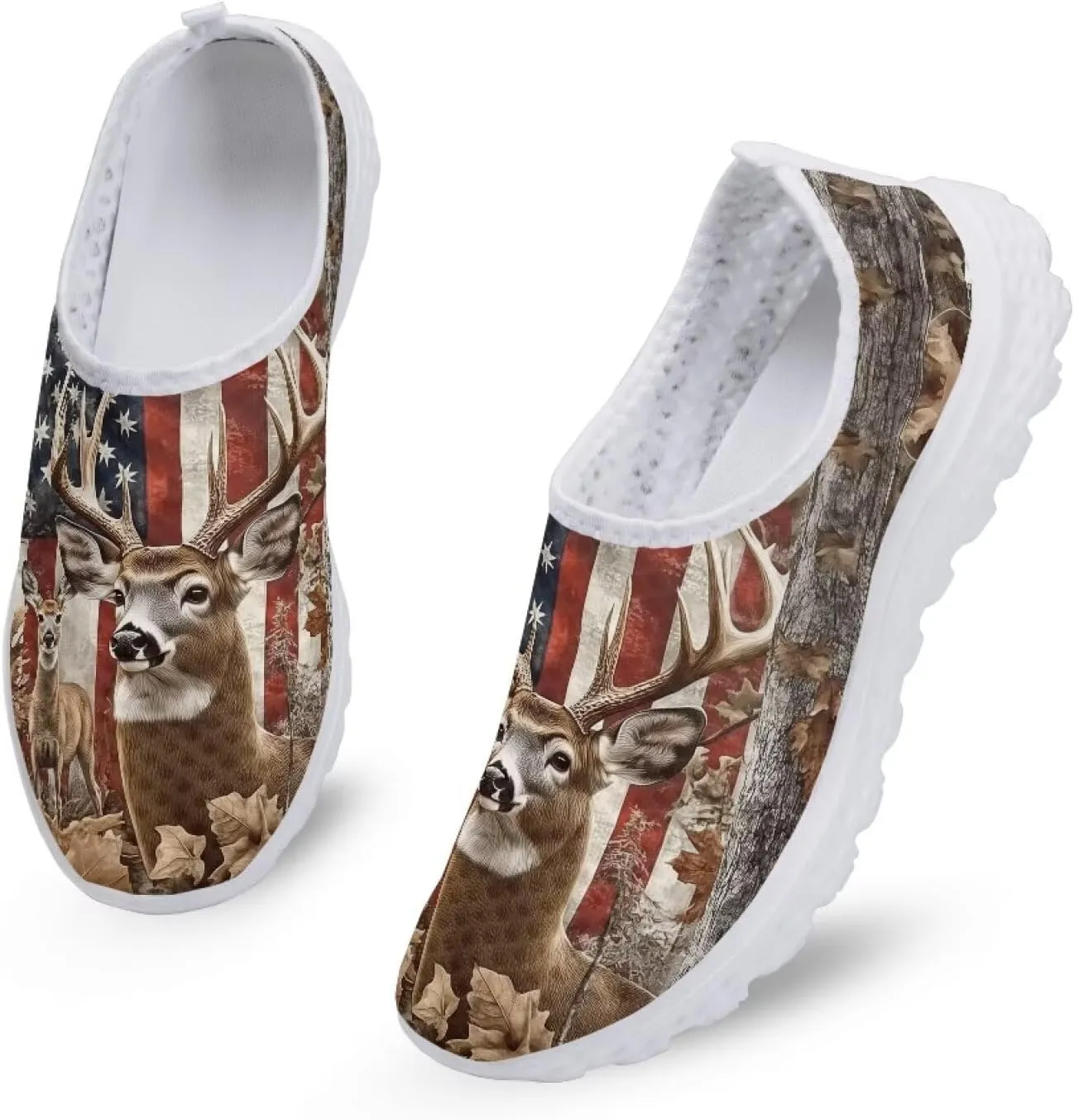 Womens Fashion Sneakers Slip On Shoes Tennis Sneaker Road Running Shoe Size 5.5-11.5