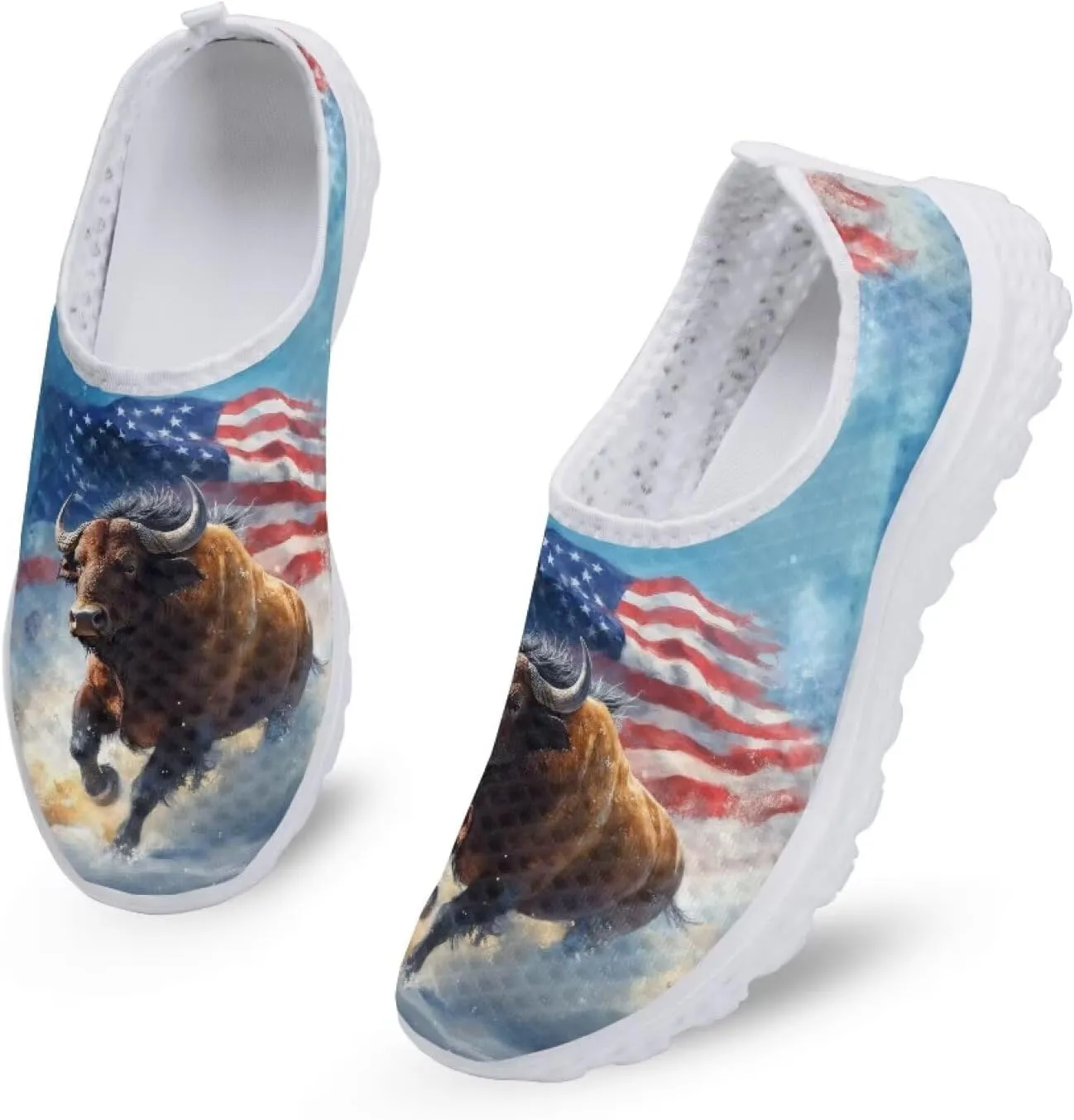 Womens Fashion Sneakers Slip On Shoes Tennis Sneaker Road Running Shoe Size 5.5-11.5
