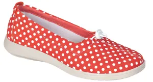 Women's Funk Active Slip On Loafer in Naranja Dot
