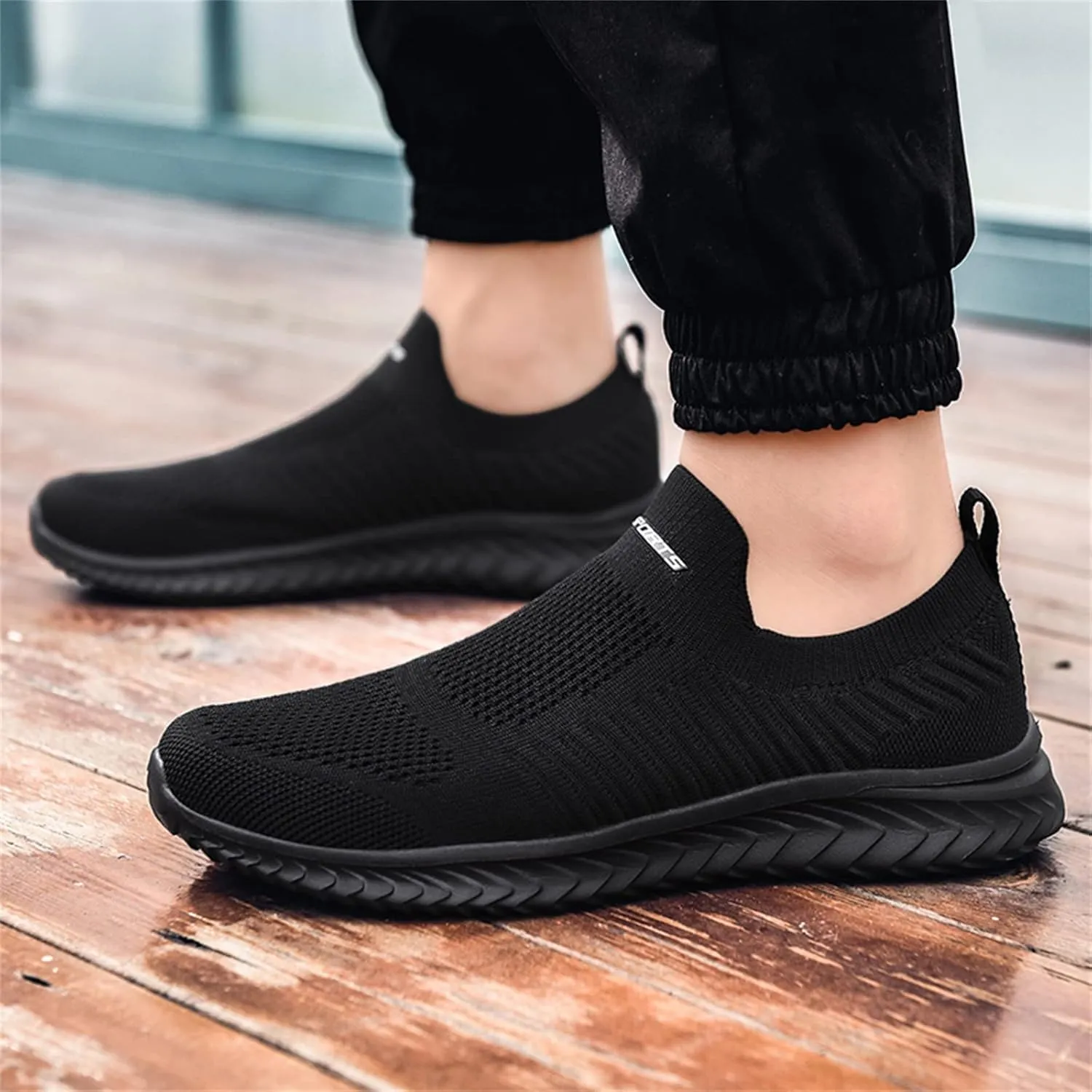 Women's Lightweight Slip On Walking Running Shoes Non Slip Work Shoes Women Slip On Men's Casual Dress Shoes Chunky Sneakers White Tennis Shoe White Loafers