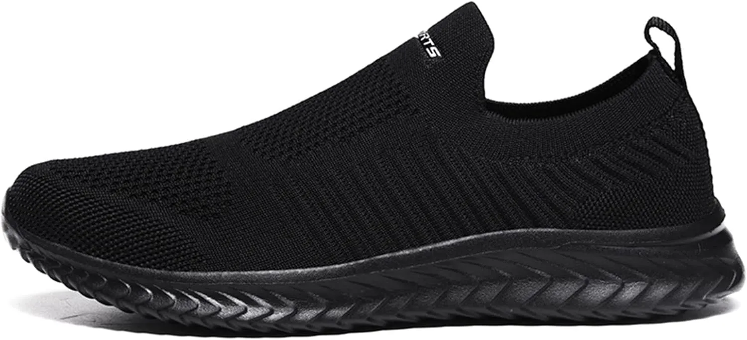 Women's Lightweight Slip On Walking Running Shoes Non Slip Work Shoes Women Slip On Men's Casual Dress Shoes Chunky Sneakers White Tennis Shoe White Loafers