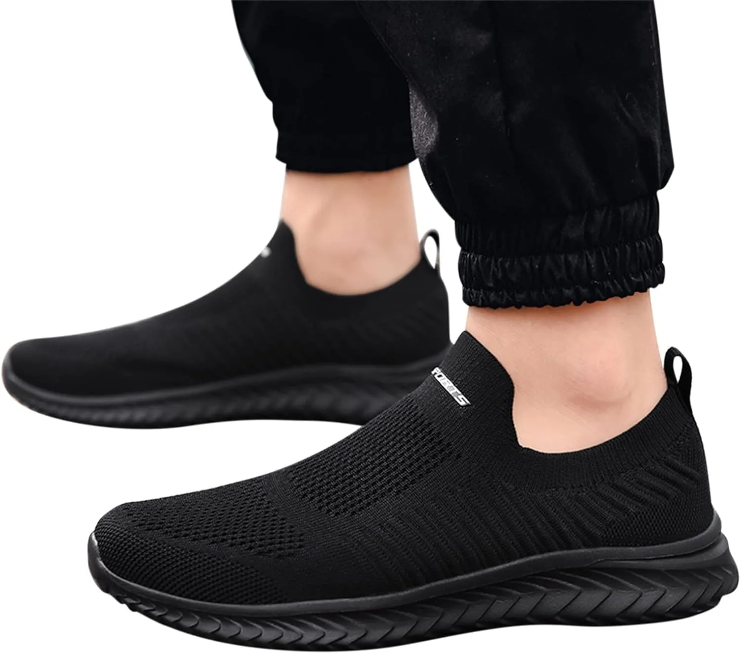 Women's Lightweight Slip On Walking Running Shoes Non Slip Work Shoes Women Slip On Men's Casual Dress Shoes Chunky Sneakers White Tennis Shoe White Loafers