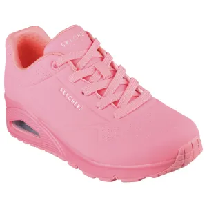 Womens Skechers Uno - Stand On Air Shoes Coral