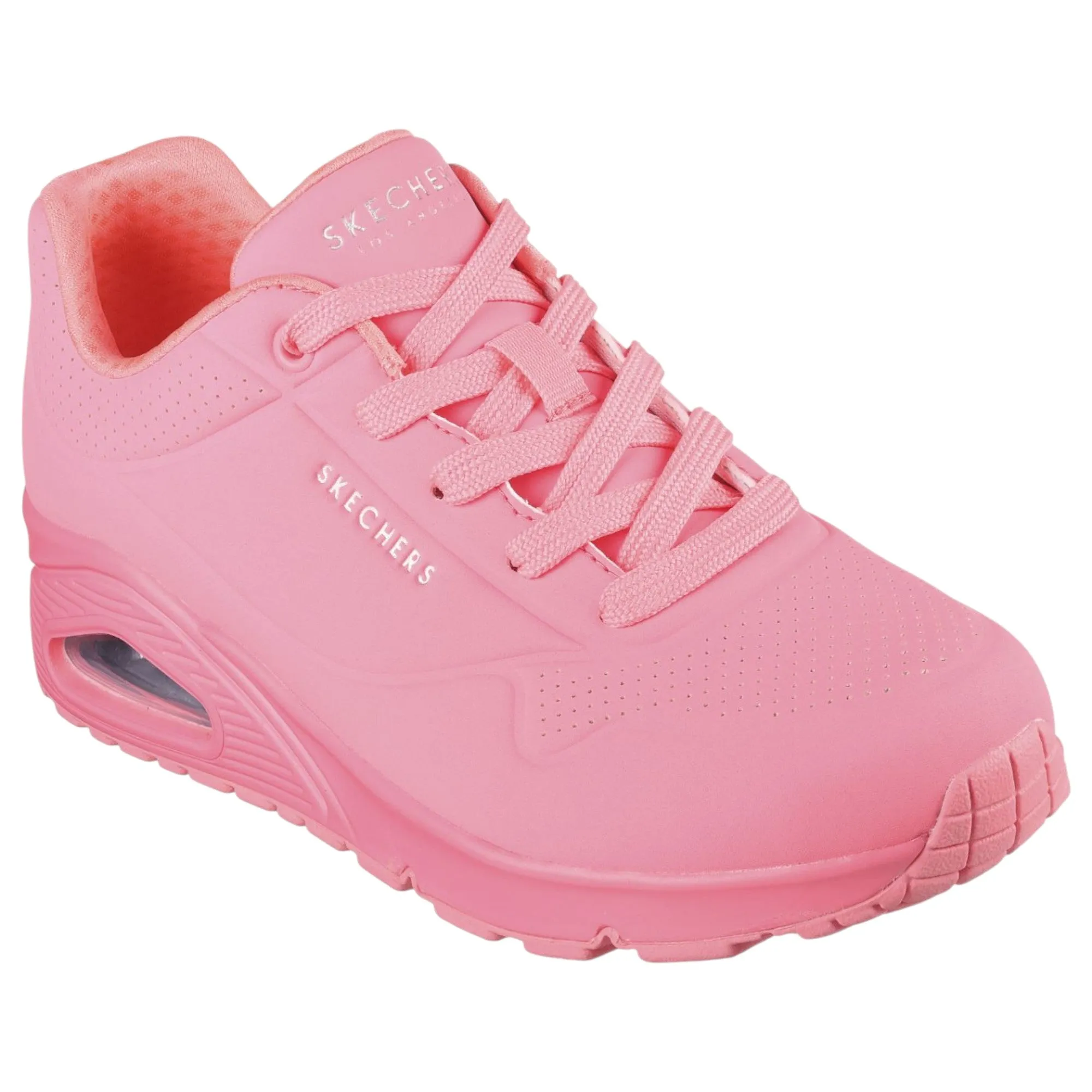 Womens Skechers Uno - Stand On Air Shoes Coral