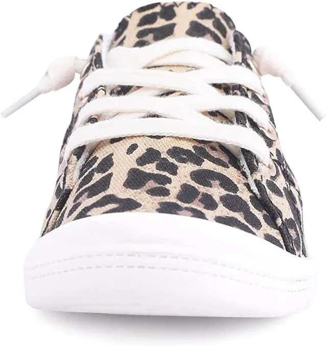 Women's Slip On Canvas Sneaker Low Top Casual Walking Shoes Classic Comfort Flat Fashion Sneakers