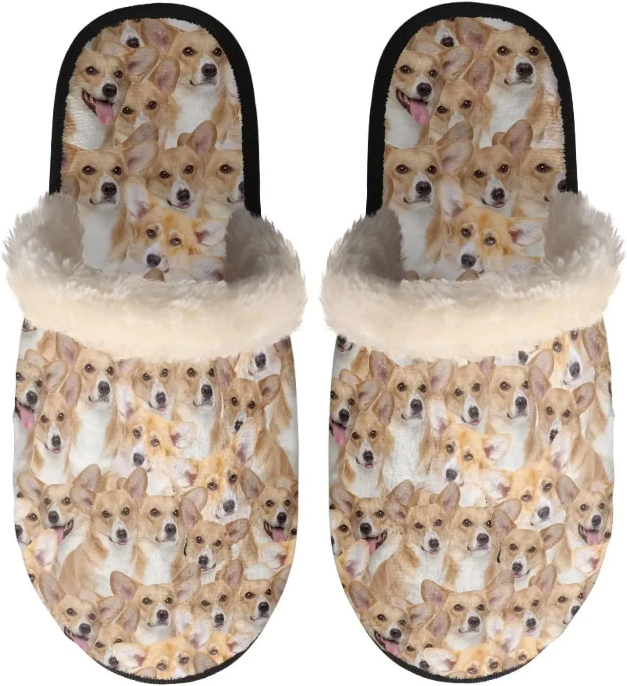 Yzaoxia House Slippers Women XS-XL Plush Lightweight Bedroom Slippers Indoor Fuzzy Slippers Winter